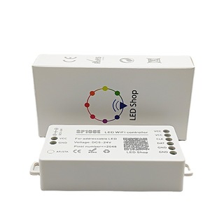 SP108E WIFI светодиодный контроллер пиксель SPI Адресуемая Светодиодная лента контроллер приложение пульт дистанционного управления 2048 пикселей - Product Image 2