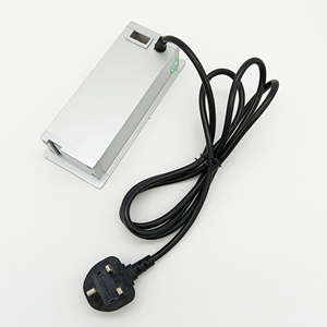 Mesa multifuncional con dos tomas de corriente, puerto de carga USB Dual, enchufe superior de escritorio de oficina, logotipo personalizado, marco de aleación de aluminio - Product Image 3