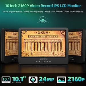 Andonstar AD249S-M-Plus trinoküler 10 ''yüksek çözünürlüklü dijital mikroskop PCB tamir için 10 inç ekran + uzatma tabanı ile - Product Image 5