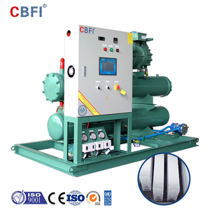 100 toneladas industrial freon bloco gelo máquina, bloco de gelo fabricante de gelo