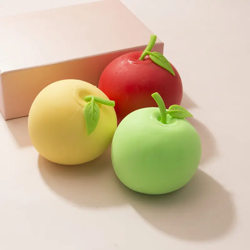 Bán Buôn 150G Chất Lượng Cao Tpr Squishy Trái Cây Đồ Chơi Của Apple Hình Dạng Làm Giảm Căng Thẳng Bóng Squishy Bóng Bóp Đồ Chơi Cho Trẻ Em