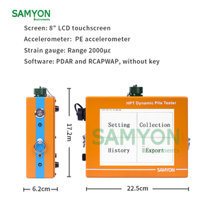 Professional High Strain Dynamic Pile <strong>Integrity</strong> Tester Equipment With PDAR Analysis <strong>Software</strong> Loading Capacity <strong>Testing</strong> - Product Image 4