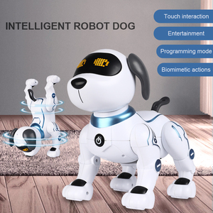 Simpatici K16 di programmazione elettronica per animali domestici Smart RC danza Robot cane Multi-funzione intelligente RC Robot per cani per bambini