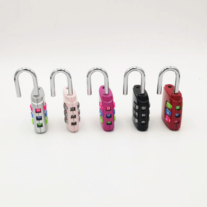 High <strong>Security</strong> Changeable <strong>Password</strong> <strong>Code</strong> 3 Digit Number Padlock Pad Lock - Product Image 2