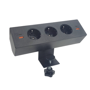 Multi USB Desktop 3 Stecker verlängerung Steckdosen leiste 7 In 1 Tischkante Abnehmbare EU-Steckdose für Office Hotel Home - Product Image 1