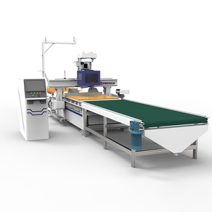 JCPROTECH <strong>Auto</strong> <strong>Load</strong>/Unload <strong>CNC</strong> Nesting <strong>Router</strong> Furniture <strong>CNC</strong> Cutting Machine Cabinet Wood <strong>Router</strong> - Product Image 1