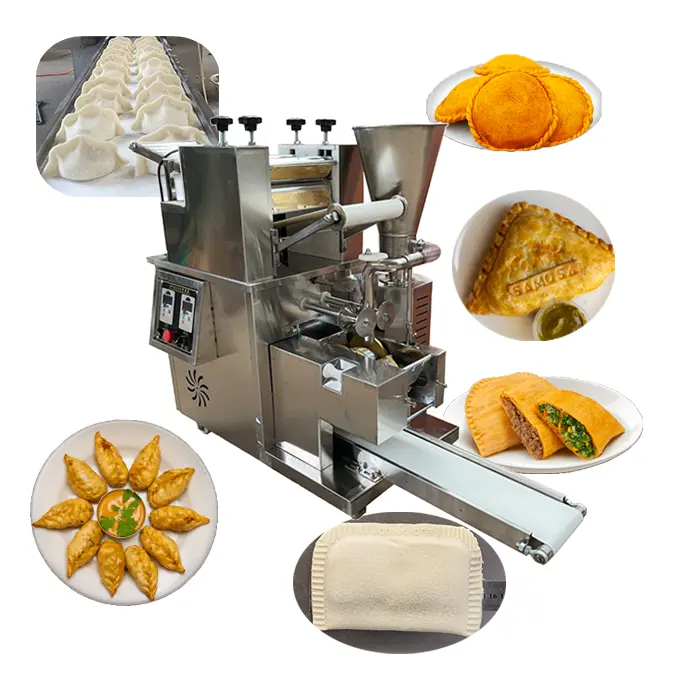 Saudi Arabia small pierogi maker automatic small samosa making machine part dumpling maker different size
