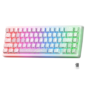 XVX M67 JadeS tone Mechanische Tastatur 65% drahtlose 2,4G/USB-C Tri-Mode Hot-Swap-fähige tragbare programmier bare RGB-Gaming-Tastatur - Product Image 1
