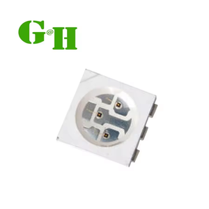 4pin 15 dijital IC dahili 4pin LEDs yüksek gerilim programlanabilir DC12V 24V 5050 RGB Doide sk15b SK9822 SMD LED çip - Product Image 2