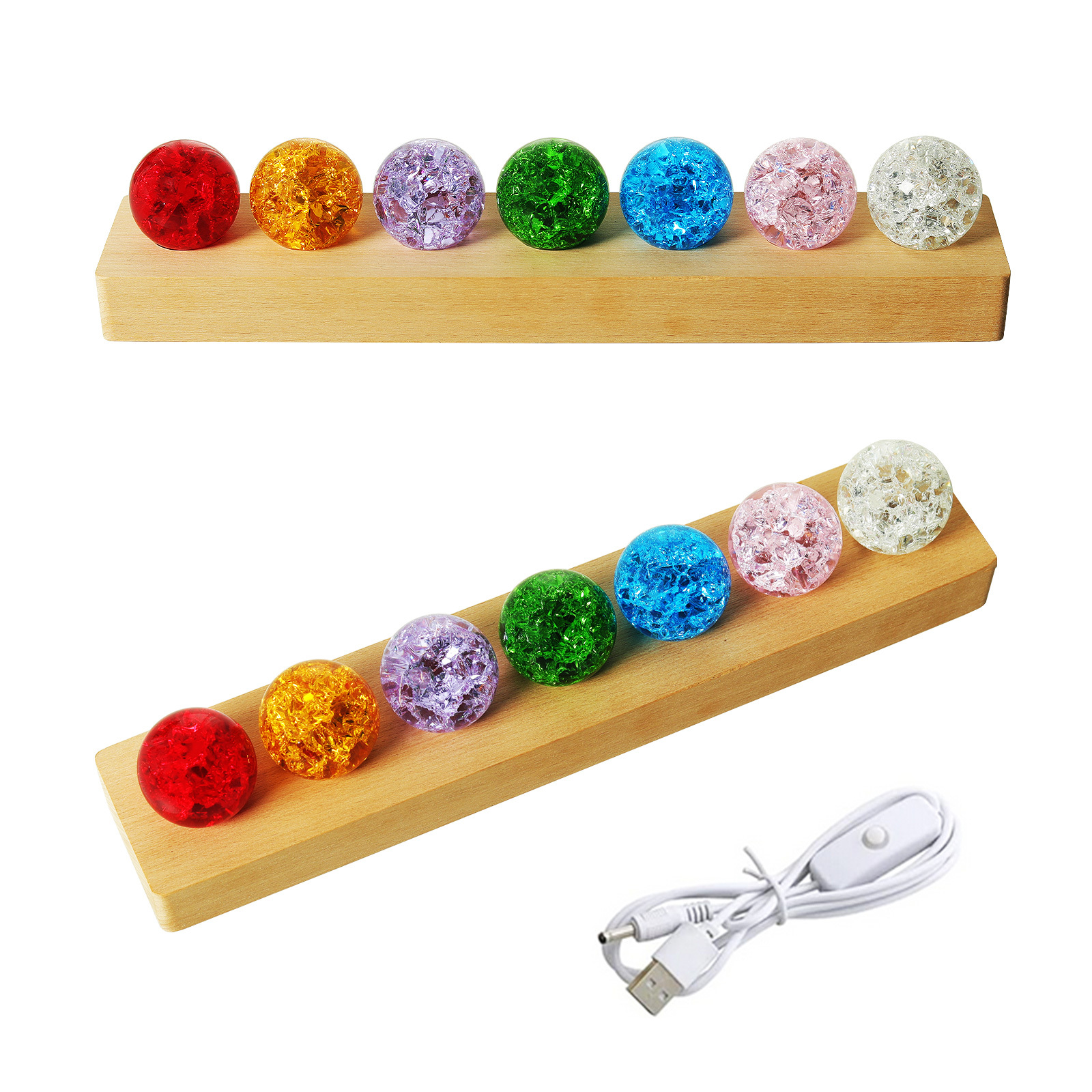 7 couleurs boule
