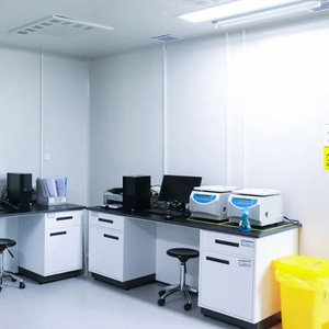 Su misura Multi-funzionale mobili da laboratorio robusto Design moderno banchi da lavoro tavoli in acciaio per scuole ospedali - Product Image 5