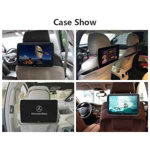 Car Headrest Monitor Android 13 DC12V IPS HD Screen Display Touch Button FM BT TF <strong>USB</strong> 1 HDMl <strong>Input</strong> Car Rear Seat Screen - Product Image 5