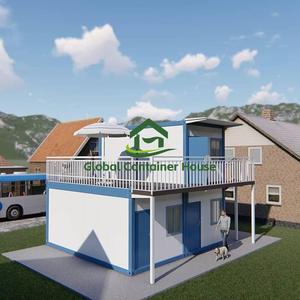 Diseño personalizado Prefab Fabricado Contenedor Apartamento Complejo Modular Casa Edificio para Hotel Prefab Desmontable Contenedor