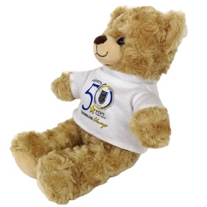 10\&quot; Adorable Teddy <strong>Bear</strong> Toy with Custom Shirt Printing Logo <strong>Branded</strong> Promotional Plush <strong>Bear</strong> Filled with PP Cotton - Product Image 1