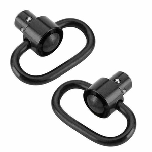 1.25 Inch Heavy Duty Quick Release Loop Push Button QD Sling <strong>Swivel</strong> - Product Image 2