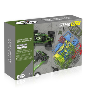 Nuovo assemblaggio Rc Cars moduli fai da te telecomando 2.4Ghz radiocomandato auto da corsa fuoristrada per bambini ragazzi macchinine - Product Image 3