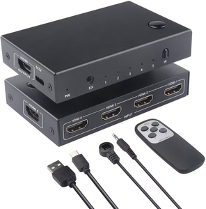 3 in <strong>1</strong>/5 in <strong>1</strong> 4k <strong>HDMI</strong> <strong>Switch</strong> with Remote Controller Infrared Cable <strong>HDMI</strong> Switcher - Product Image 3