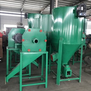 Poultry Feed Mixer <strong>Grinder</strong> Machine in Stock Poultry Feed Mixer Free Spare Parts Feed Mixing Biomass Crusher for 220-380V