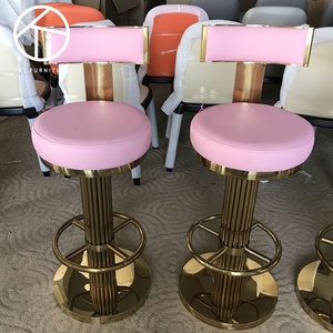 Thời trang PU da sang trọng kim loại khung vui PU da barchair Chiều cao standsilla <span class=keywords><strong>Bar</strong></span> Phân KICHEN <span class=keywords><strong>Bar</strong></span> ghế - Product Image 4