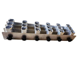 Có thể điều chỉnh 2 "1.5 2.5inch 18 bức ảnh Rack hiển thị bức ảnh duy nhất pháo hoa cho vữa Ống hiển thị Vỏ hợp kim nhôm đứng - Product Image 3