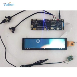 Display LCD allungato a barra da 8.8 pollici 1920*480 e scheda controller Android incollaggio ottico con touchscreen - Product Image 2