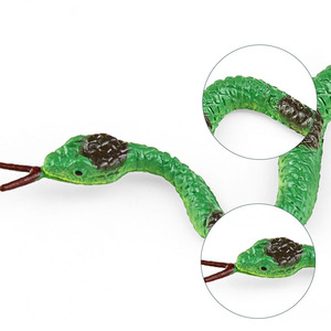 Customization Animal Model Realistic Simulation Solid PVC Cognitive Education 12 Snakes Pranks Decorative Static Ornaments <strong>Toys</strong> - Product Image 2