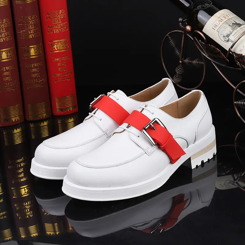 Top Layer Genuine Leather Men'S Leather Shoes Breathable Casual Shoes Casual Dress Shoes