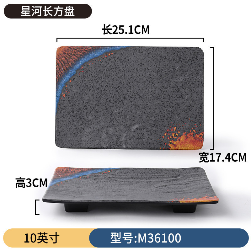 Panneau rectangulaire Galaxy de 10 pouces AM36100