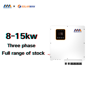 Megarevo Hybrid Inverter 8-15KW Three-Phase Pure Sine Wave 60Hz <strong>Output</strong> Frequency 3MPPT <strong>Controller</strong> 10KVA <strong>Continuous</strong> Power <strong>Output</strong> - Product Image 1