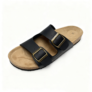 2026 Trend Vrouwen Kurk Softy Sandalen Platte Slippers Voor Dames Heren Kurk Sandalen Groothandel Birken Schoenen - Product Image 2