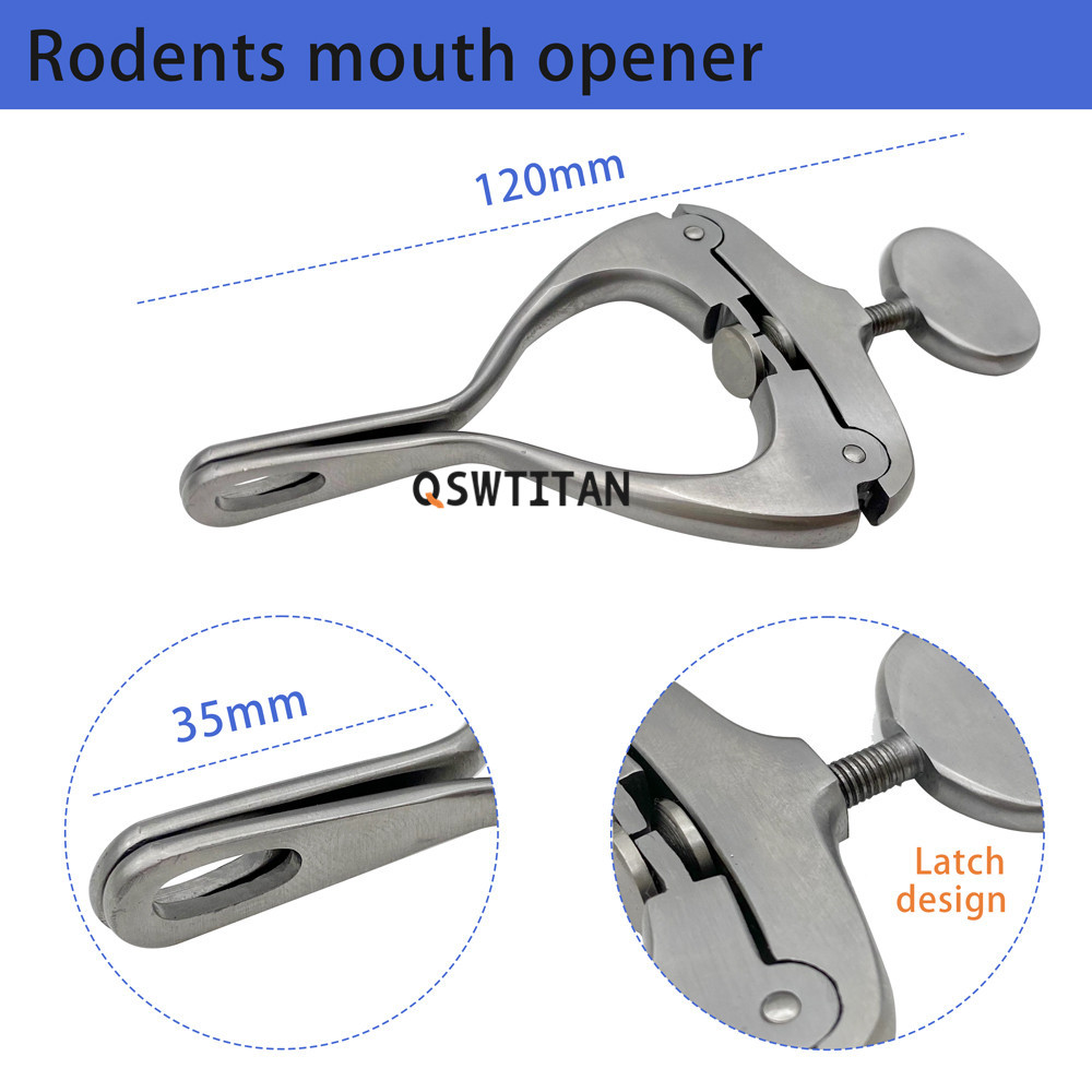 Ouvre-bouche pour rongeurs 120 mm