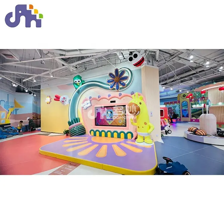 Domerry Indoor Speeltoestellen Educatieve Zandspeelzone Met Glijbanen Voor Kinderen