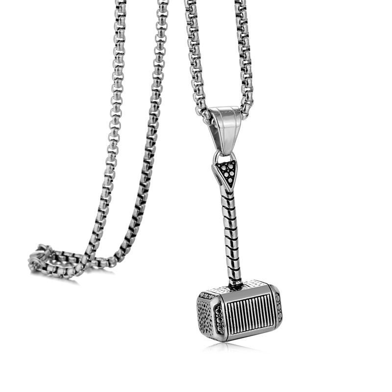 Steel Pendant steel+3.0*60cm chain