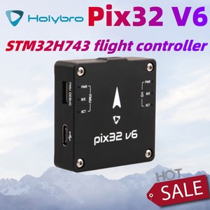 Holybro Pix32 V6 STM32H743 <strong>Flight</strong> <strong>Controller</strong> Suitable for UAV - Multirotor, Fixedwing, and Vtol - Pixhawk 6C - Product Image 2