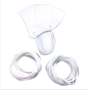 面罩用圆形或扁平织带松紧带耳环 - Product Image 4