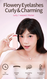 อายแต่งหน้าเครื่องสำอางแบบพกพามินิซิลิกอนไฟฟ้าลูกกลิ้งขนตาไฟฟ้าให้ความร้อนอย่างรวดเร็วแหนบดัดขนตา - Product Image 2