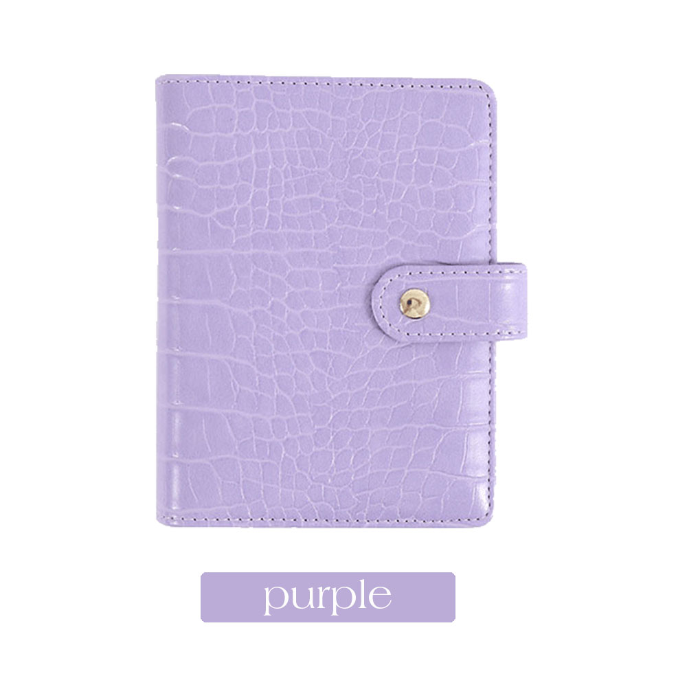 Purple Cash Binder