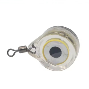 New OEM High Quality Led Fishing Lures Light Colorful Flashing Mini Led Underwater Deep <strong>Drop</strong> Light Attractor With <strong>Swivel</strong> - Product Image 1