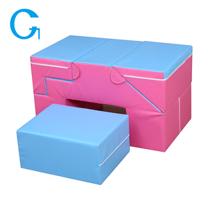 ชุดโต๊ะและเก้าอี้อเนกประสงค์พับได้สำหรับเด็กปฐมวัยของเล่นนุ่มๆ - Product Image 1