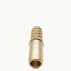 Empalmador de lengüeta de manguera reutilizable de latón, Push-to-Connect para sistemas de compresores de aire neumáticos - Product Image 5