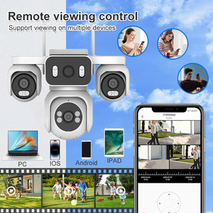 720フルビューマルチカメラ4K 8MP屋外WIFI防犯カメラAiモーション検出付き - Product Image 5