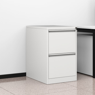 Two-drawer card box