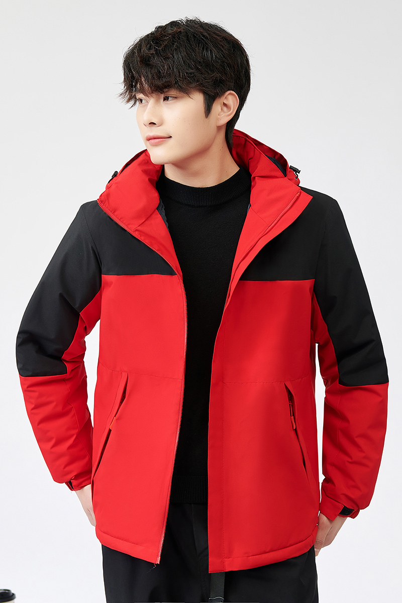 Men Red with Black