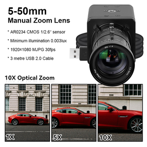 ZWAK 5600 OV2710 Mini USB <strong>Camera</strong> 1080P HD Manual 5-50mm CS Lens MF SDK for Android <strong>Raspberry</strong> <strong>Pi</strong> Industrial UVC CMOS <strong>Sensor</strong> - Product Image 5