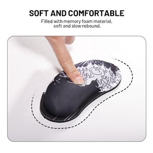 Cloud Sponge Reduced Fringe PC Wrist Rest Desk Pad Rubber Gaming <strong>Mouse</strong> Pad Memory Foam <strong>Mouse</strong> Pad <strong>Computer</strong> Accessories for Office - Product Image 4