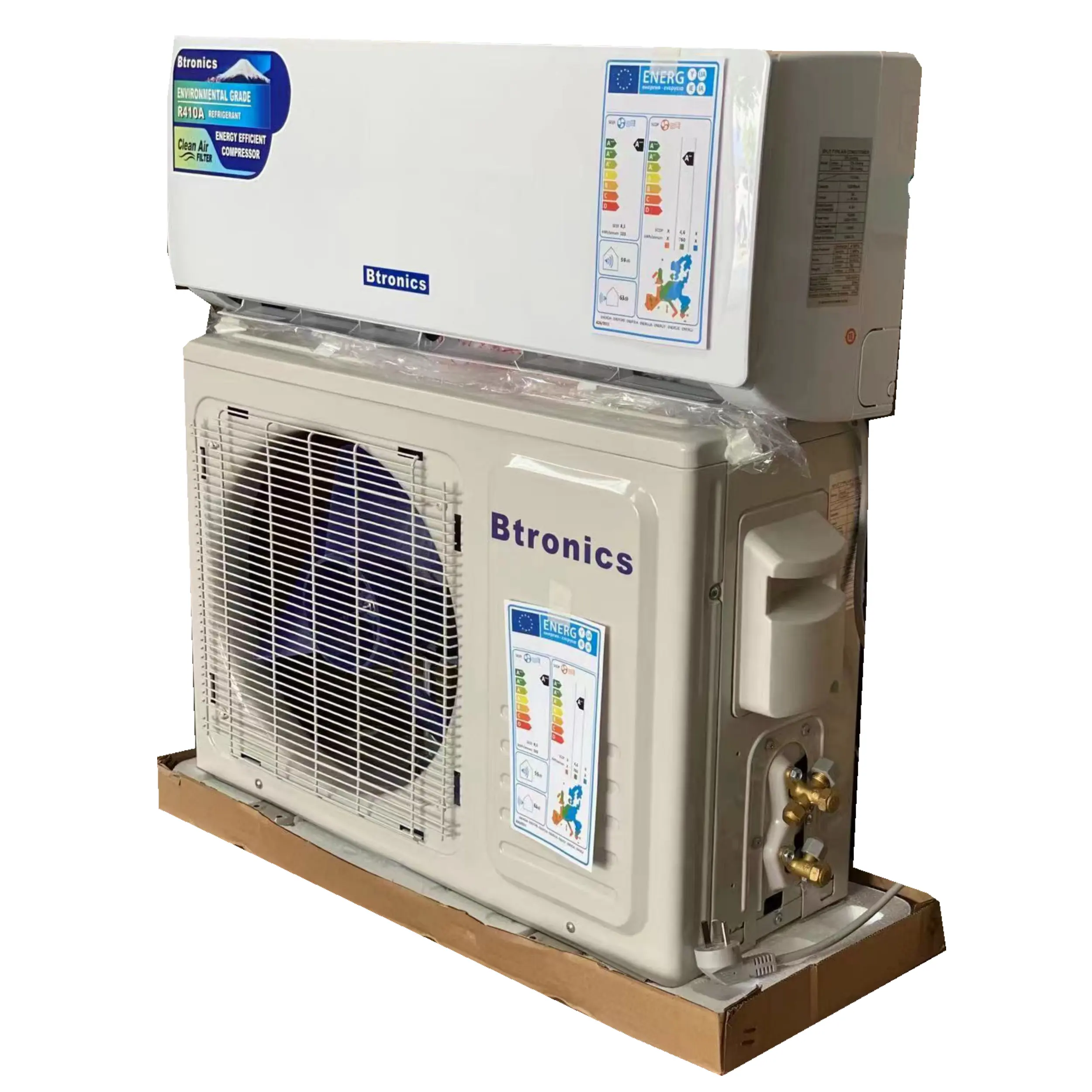 Btronics 12000bu सामान्य शांत घुड़सवार प्रकार एयर कंडीशनर 1.5hp ओम मिनी विभाजन