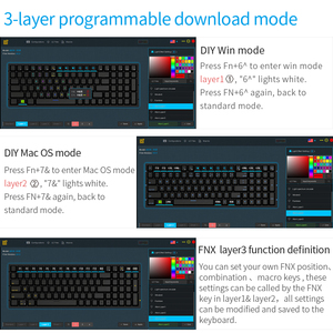 Skyloong <strong>Keyboard</strong> Usb Wired 96 Keys Mechanical Wired Desktop <strong>Keyboard</strong> Sea of Red Sun Theme - Product Image 5