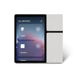 White control panel