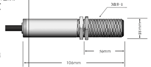 空気圧縮機用温度センサー非接触4-20mA/0-5v/0-10v温度計用赤外線温度センサー - Product Image 6