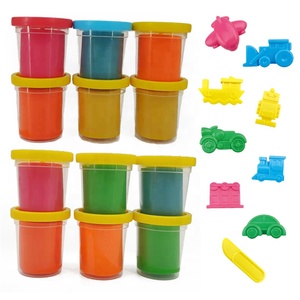 Çocuklar için oyun hamuru modelleme seti 12 adet 2 oz bileşik paketi çeşitli renkler eğitici oyuncak kitleri - Product Image 2